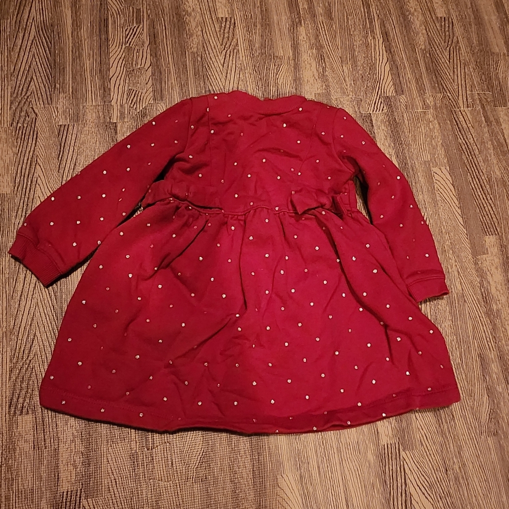 Carter's Red Baby Outfit with Glitter Accents